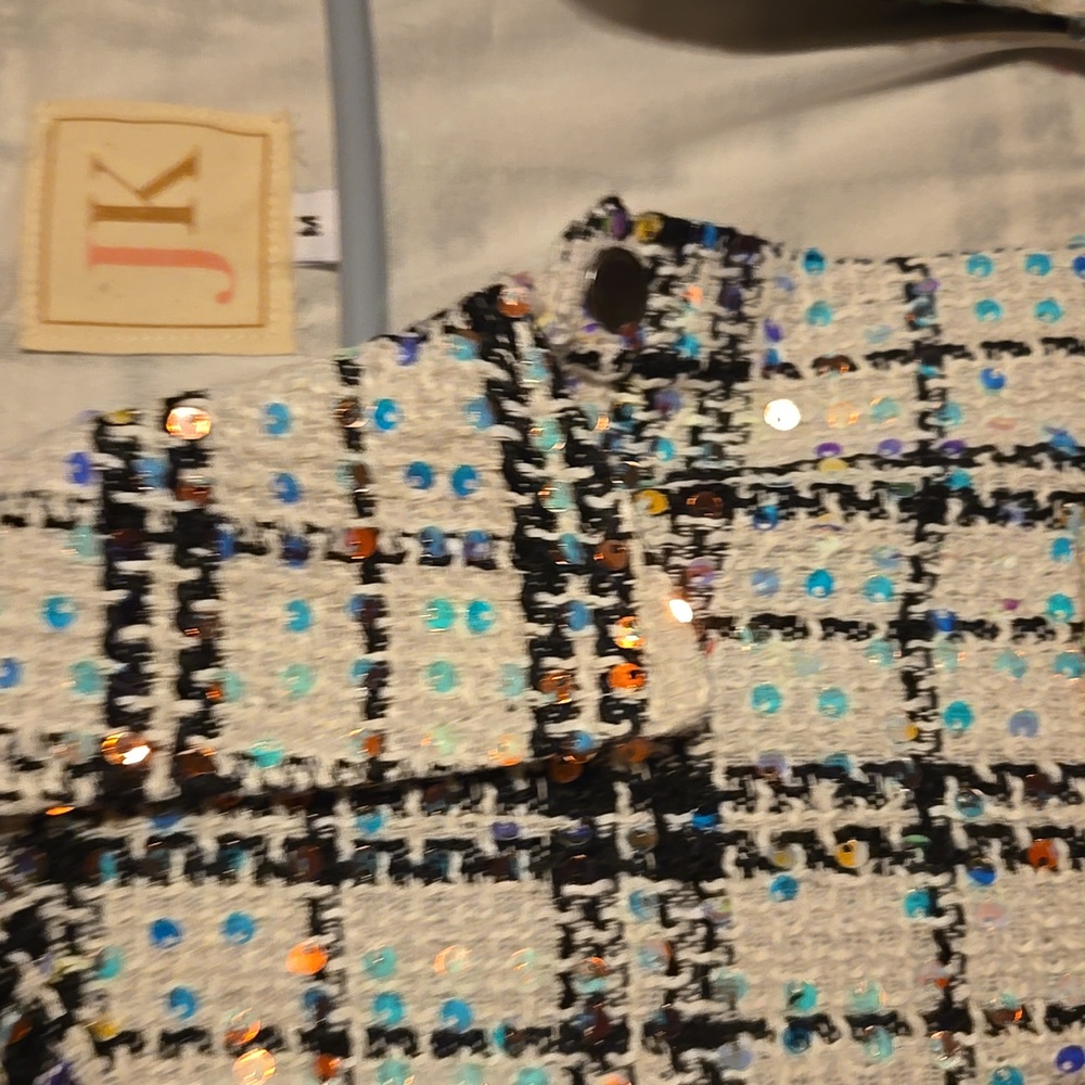 Sequined Shacket - Picture 2 of 2